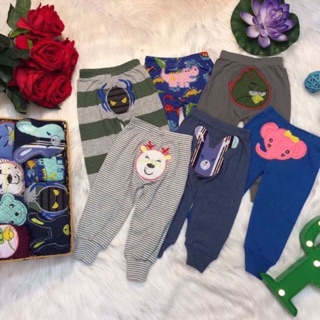 Combo 5 quần tất len moing thú +5 quâng cotton moing thú