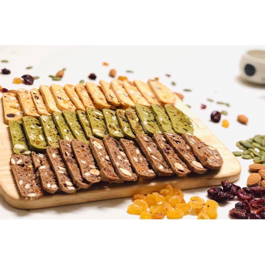 Bánh Biscotti OMI FOOD- Bánh Healthy Dinh Dưỡng