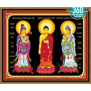 Tranh đính đá phật, chúa 77216