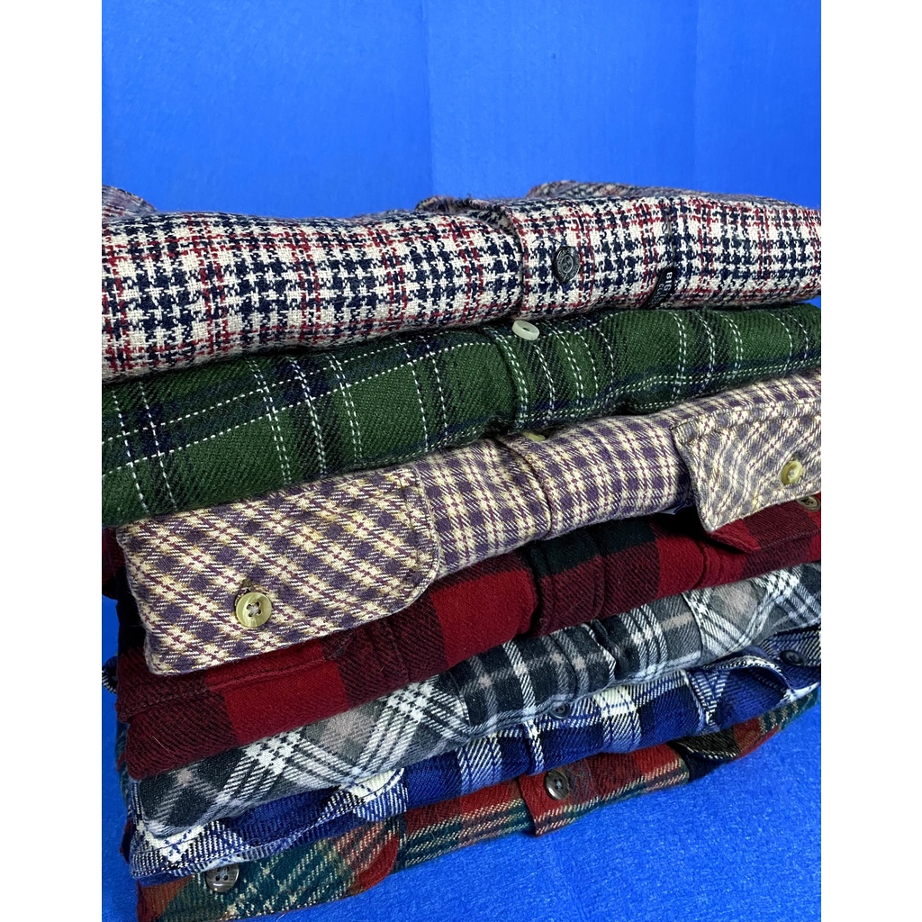 ÁO FLANNEL, SỌC, CARO