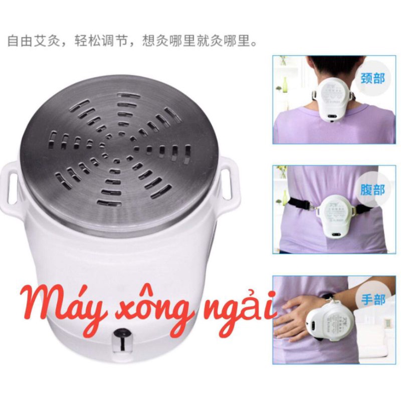 Máy Xông Ngải Cứu - Xông Cổ , Đầu Gối, Khớp Xương