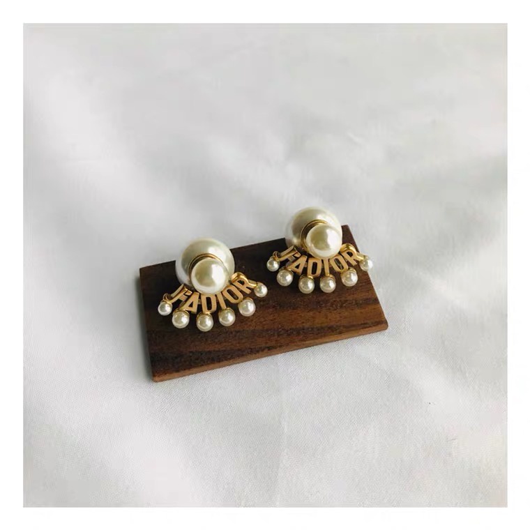 Bông tai khuyên tai CD thương hiệu cao cấp Hotgirl sang chảnh ER060,061 Leace.accessories