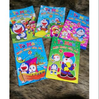Tập tô màu Doraemon (combo 5 quyển)