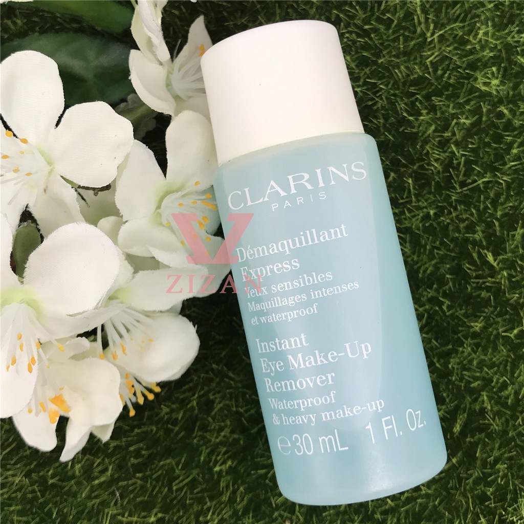 Clarins Nước Tẩy Trang Mắt Instant Eye Make Up Remover Waterproof&Heavy 30ml - Xách Tay Chính Hãng