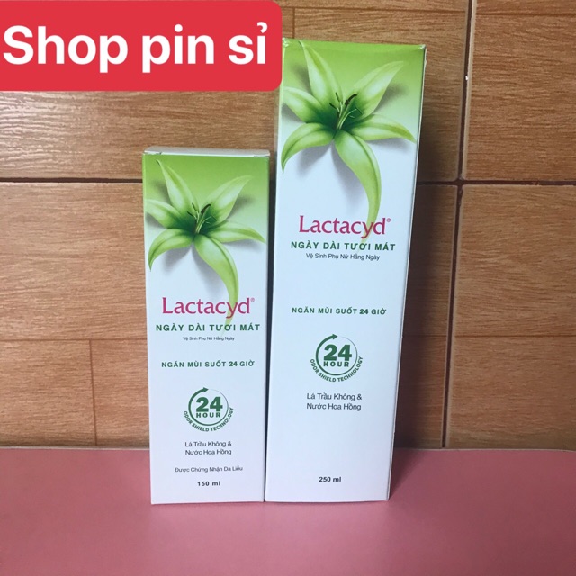 Dung dịch vệ sinh phụ nữ Lactacyd Ngày Dài Tươi Mát