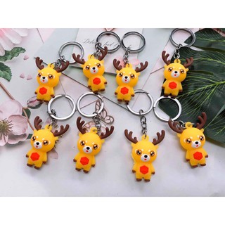 Móc khóa tuần lộc cute