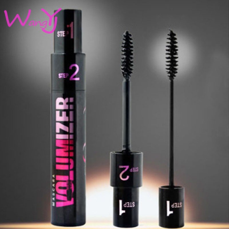 Mascara 2 Trong 1 Uốn Cong Làm Dày Lông Mi