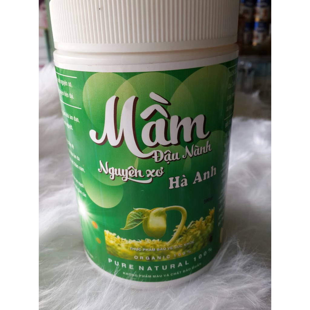mầm đậu nành nguyên xơ Hà Anh 1 kg