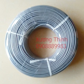 Cuộn 200m Ống nhựa PE loại tốt màu bạc 5 ly, 6 ly