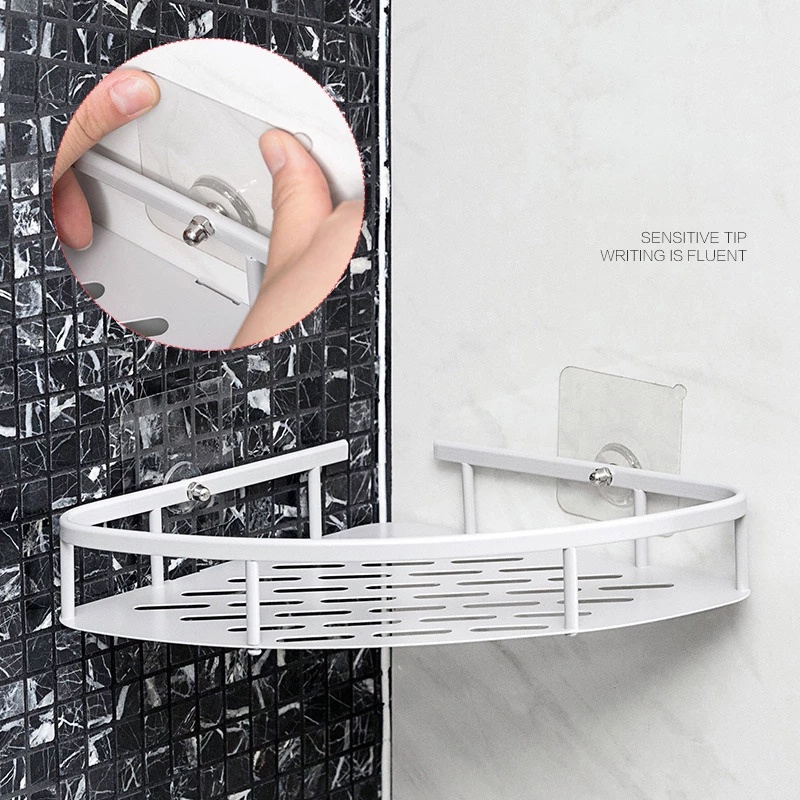 1 Móc Treo Đồ Dán Tường Bằng Thép Không Gỉ / PVC Không Để Lại Dấu Vết