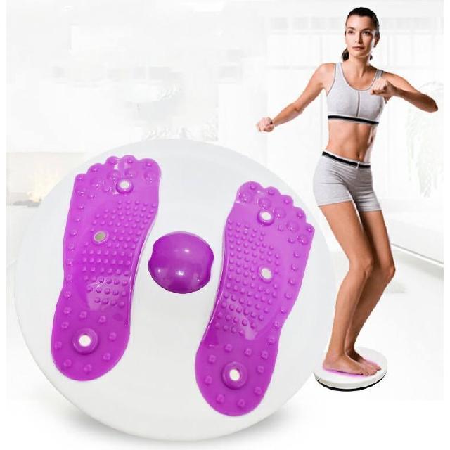 Đĩa Xoay Eo Bàn Chân Tập Thể Dục 360 Độ (Màu Ngẫu Nhiên)