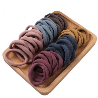 Dây buộc tóc, chun buộc tóc, cột tóc màu trơn