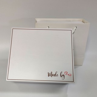 Hộp Đựng Quà Tặng Âm Dương Kích Thước Lớn - Hộp Quà Handmade Giấy Bìa Cứng Tặng Quà Siêu Đẹp (Tặng túi và giấy rơm)