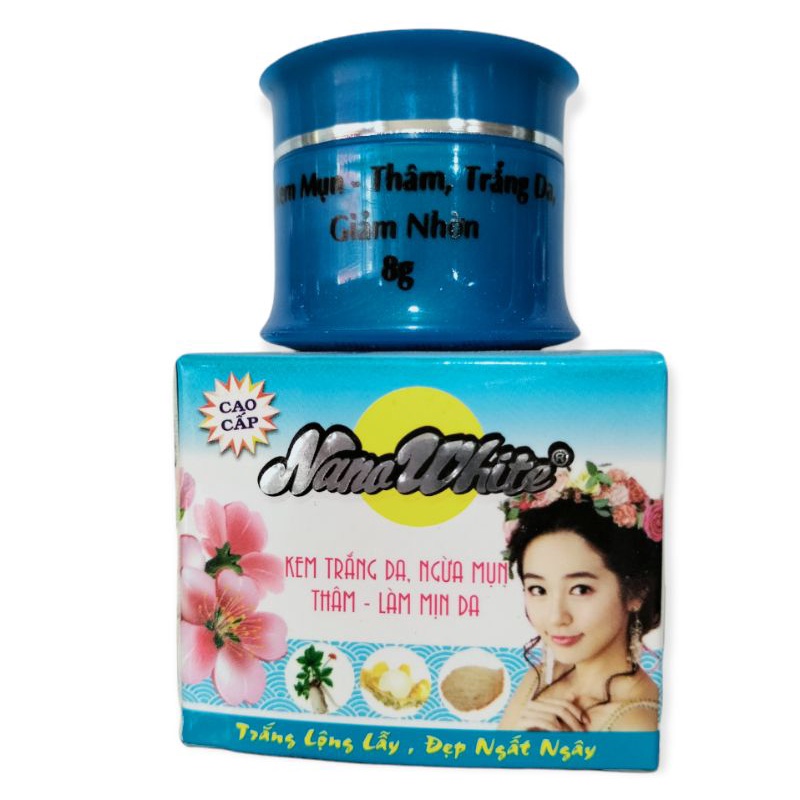 Kem Nano White Dưỡng Trắng Da Nám Tàn Nhang 4 Màu