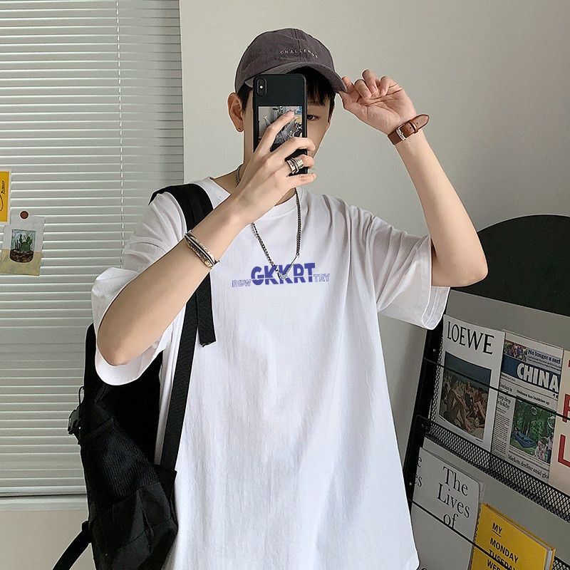 Áo thun❤ Có size tay lỡ unisex GKKRT