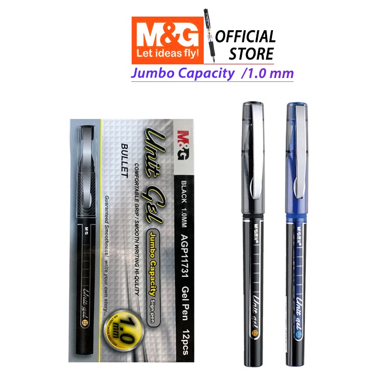 Bút nước ký M&G - AGP11731 nét to 1.0mm dung lượng mực lớn, viết ký cực êm