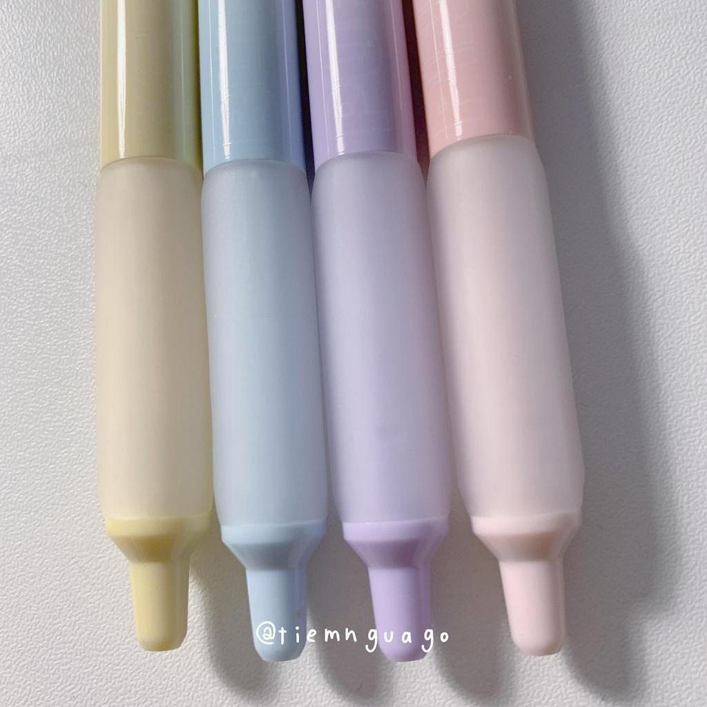 Set 4 bút gel đen MURA Aurora Ngòi 0.5 Khô Nhanh - Tiệm Ngựa Gỗ