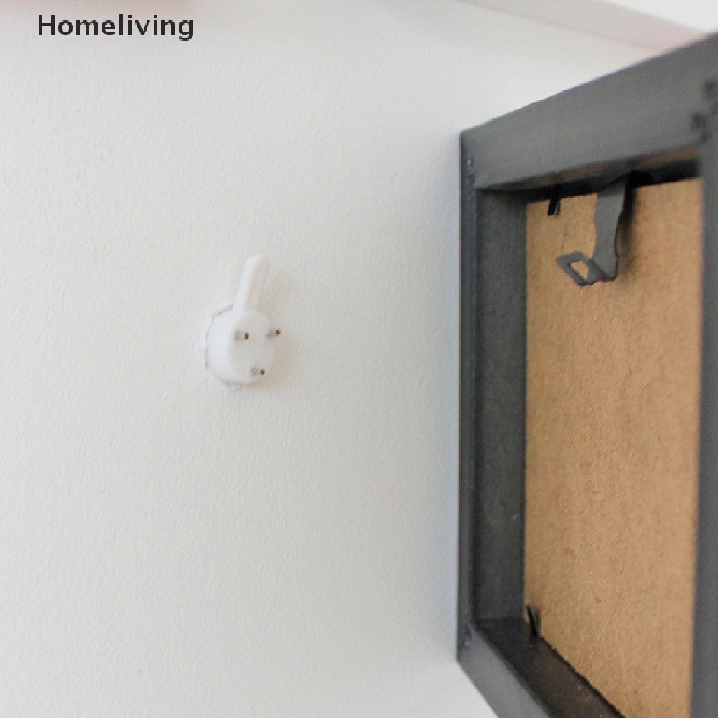 Set 10 Móc Treo Khung Ảnh Gắn Tường Không Để Lại Dấu Vết