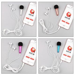 Micro Hát Karaoke Mini Giắc Cắm 3.5mm