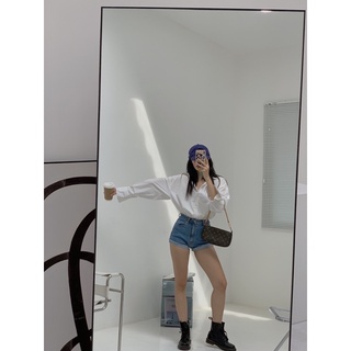 [DELPHINE] Áo sơmi basic phối được nhiều kiểu đồ | BASIC CHEMISE