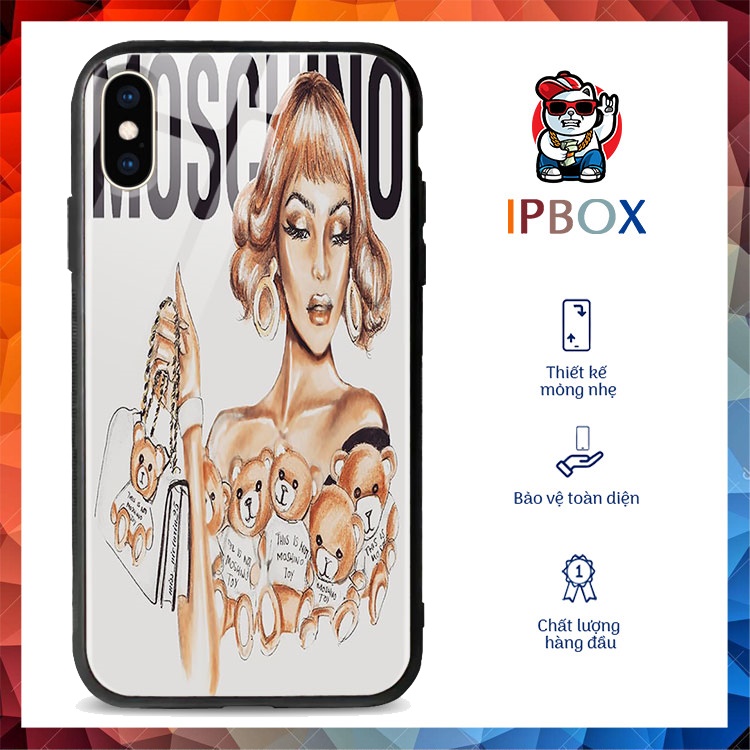 Ốp Lưng Moschino/Luxury Giẻo Iphone 6/6Plus/6S/6S Plus/7/7Plus/8/8Plus/X/Xs/Xs Max/11/11 Promax/12/12 Promax Lpc22010519