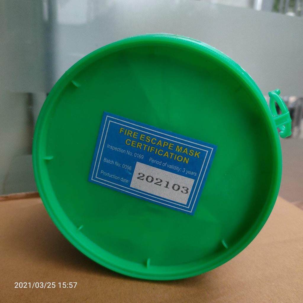 Mặt nạ phòng khói và khí độc trong thoát hiểm và dự phòng PCCC, bảo hành trọn đời sản phẩm