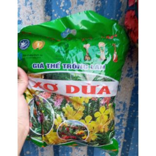 1 túi xơ dừa trồng lan đã qua sử lí