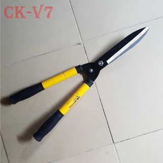 Kéo cắt tỉa cây cảnh, hàng rào màu vàng