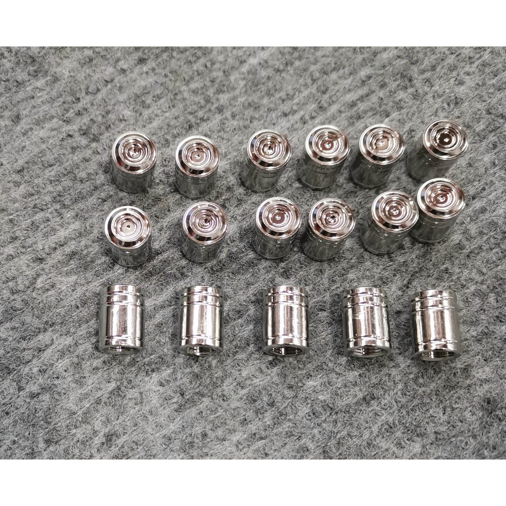 COMBO 2 Nắp van vòi INOX gắn trực tiếp các loại xe