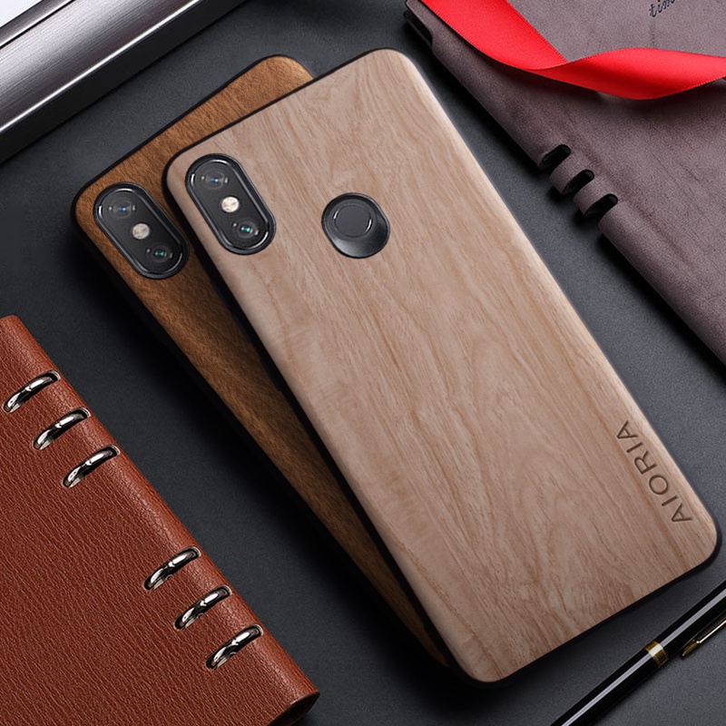 Ốp Bao Da Điện Thoại Họa Tiết Vân Gỗ Cho xiaomi mi max 3 a2 lite a1 a3 mix 4 3 2s xiaomi mi max 3 mix 2s 4 Ốp