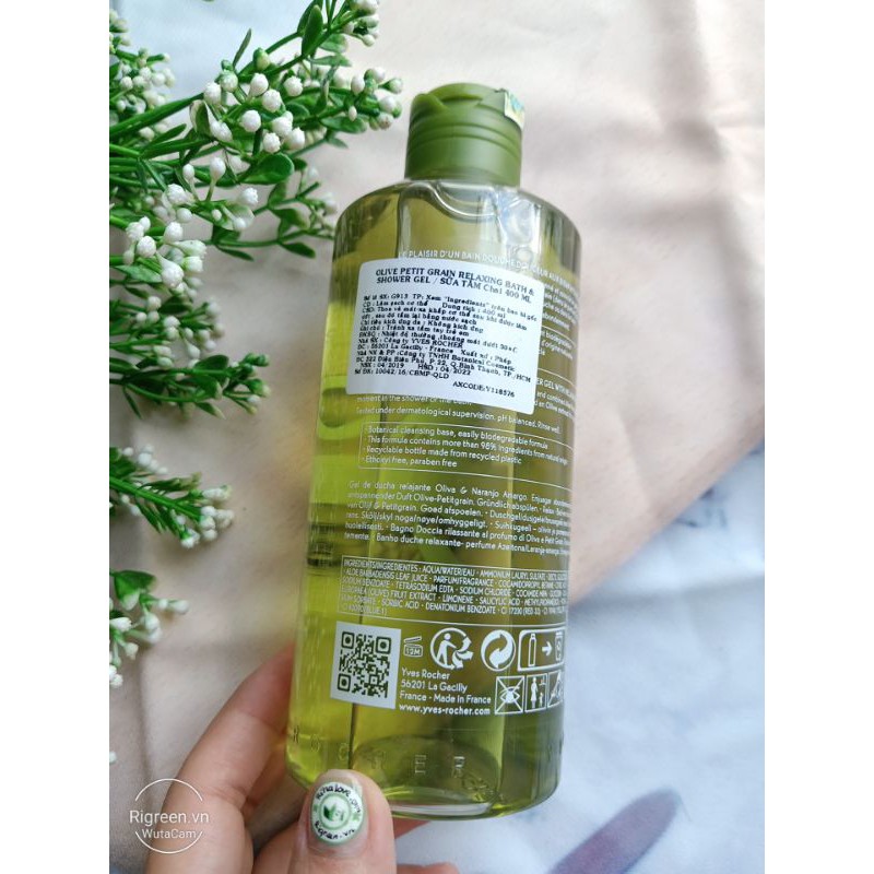 Sữa Tắm Dưỡng Da Olive - 400ml Yves Rocher