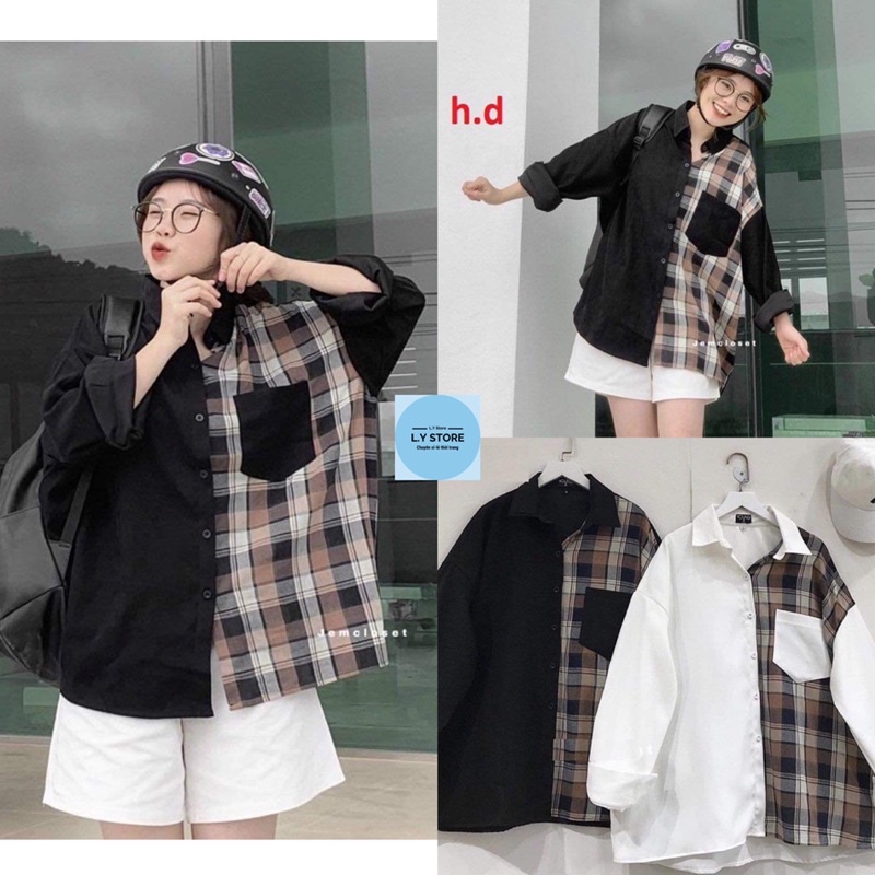 🌸 Thun dài tay form rộng phong cách đường phố vintage cá tính Ulzzang🌸