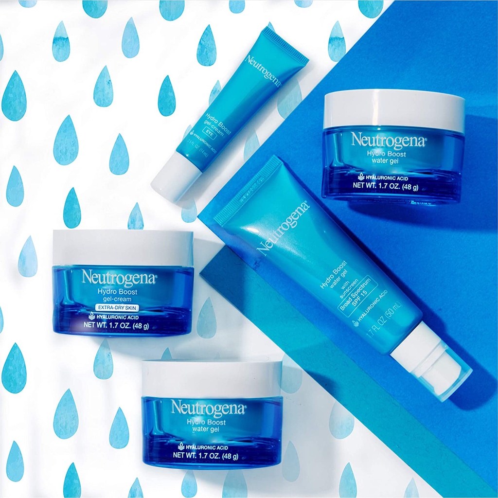 Kem Dưỡng Ẩm Da Khô Neutrogena Hydro Boost Gel Cream Extra – Dry Skin Gel Cream 48g - Hàng Mỹ