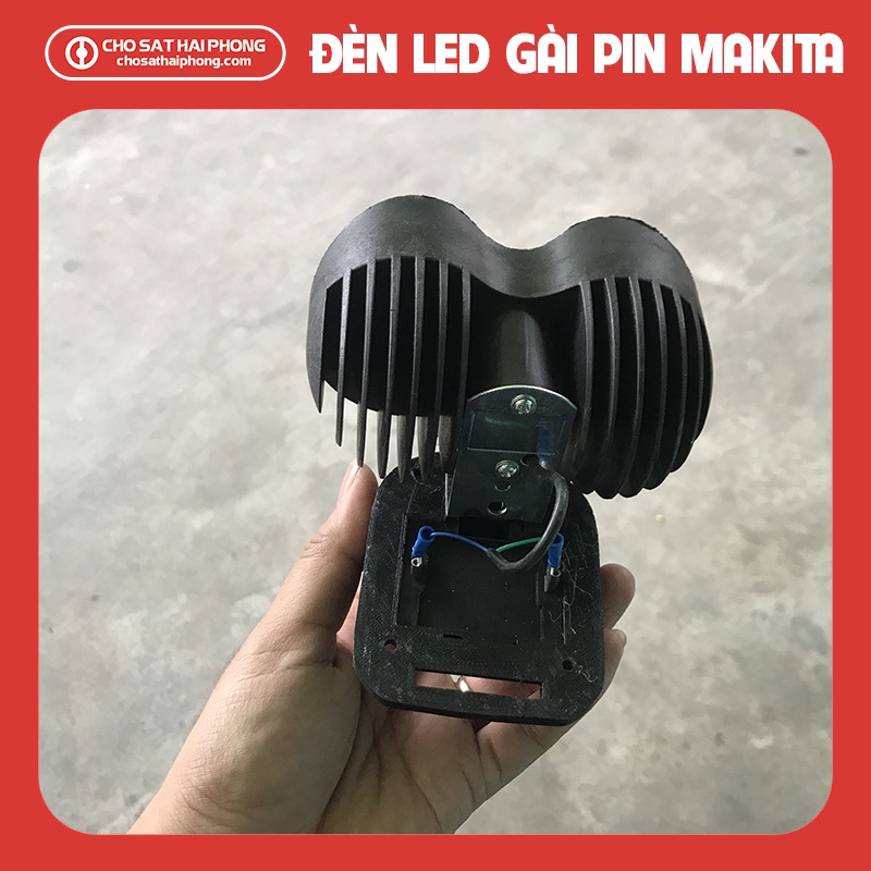 Đèn led gài pin Makita loại 2 pha - Chợ Sắt Hải Phòng Online