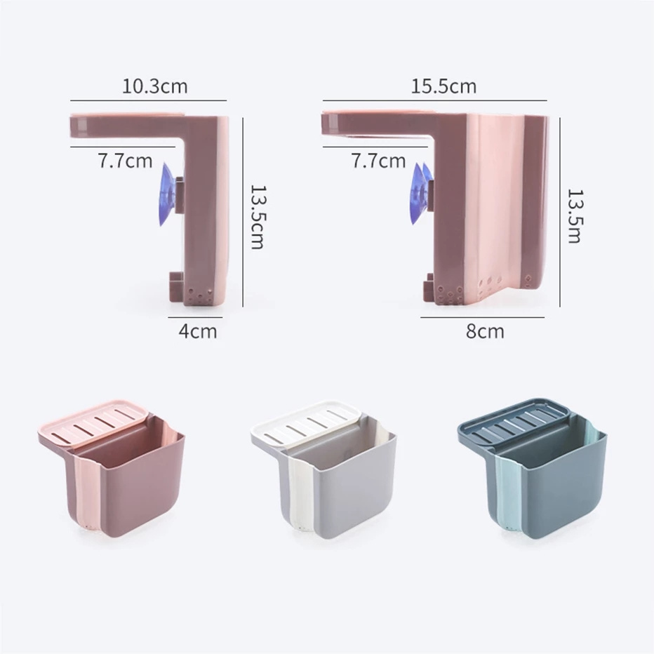 Rổ Đựng Trái Cây Ráo Nước Có Giác Hút Gắn Bồn Rửa Chén Nhà Bếp