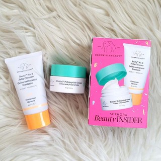 Sét dưỡng da drunk elephant jelly cleanser và protini polypeptide cream Mỹ