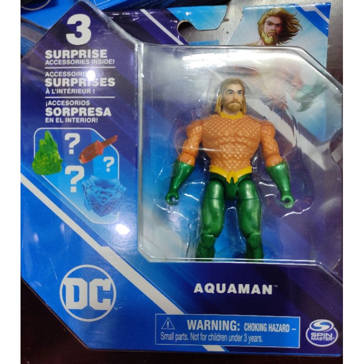 Mô hình anh hùng DC Aquaman phiên bản mới kèm phụ kiện