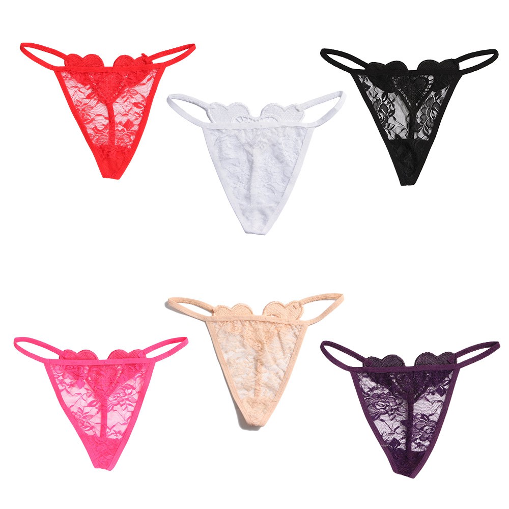 Quần Lót Ren Lọt Khe Phong Cách Quyến Rũ Cho Nữ