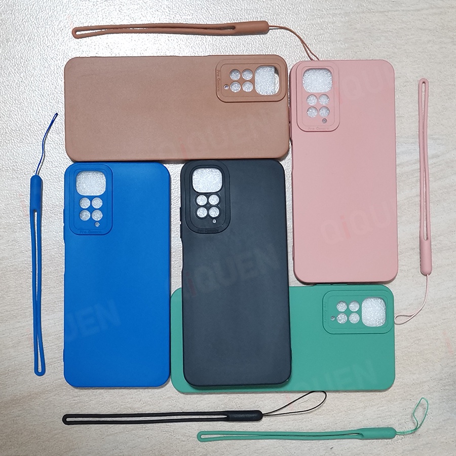 Ốp điện thoại cạnh vuông bảo vệ camera cho Xiaomi Redmi Note 11 11S Note 11 Pro 5G 11Pro