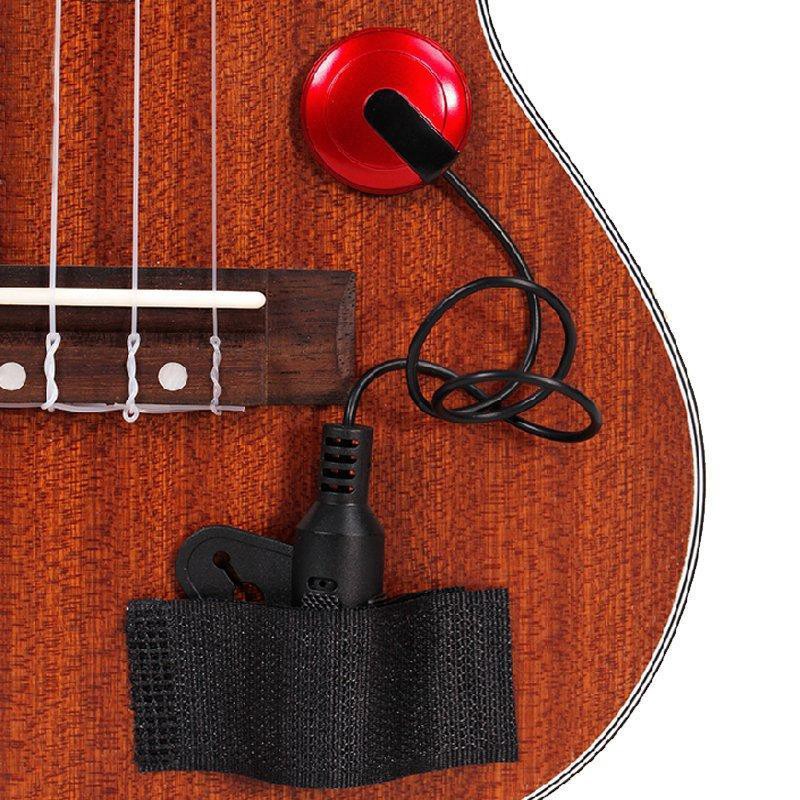 GUITAR PICKUP ADELINE AD20 CHO GUITAR CLASSIC + UKUELE + Violin - TẶNG DÂY CÁP 3 MÉT RA AMPLI LOA