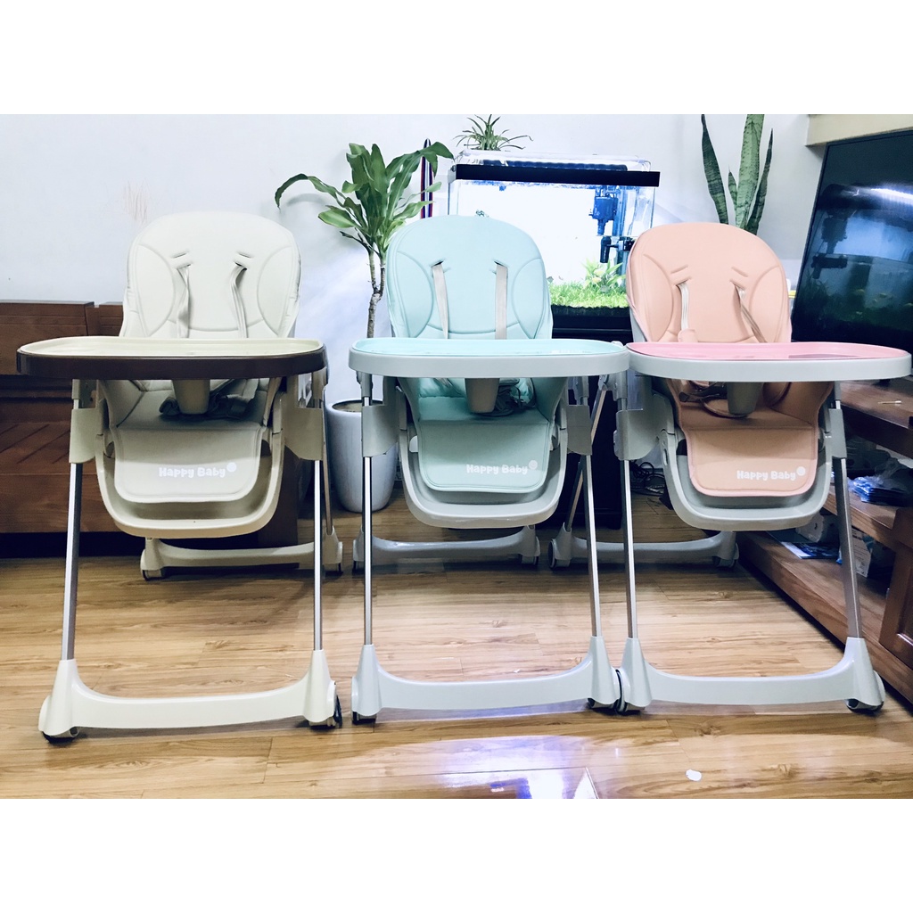 Ghế ăn dặm Happy Baby cao cấp - Có thể gấp gọn