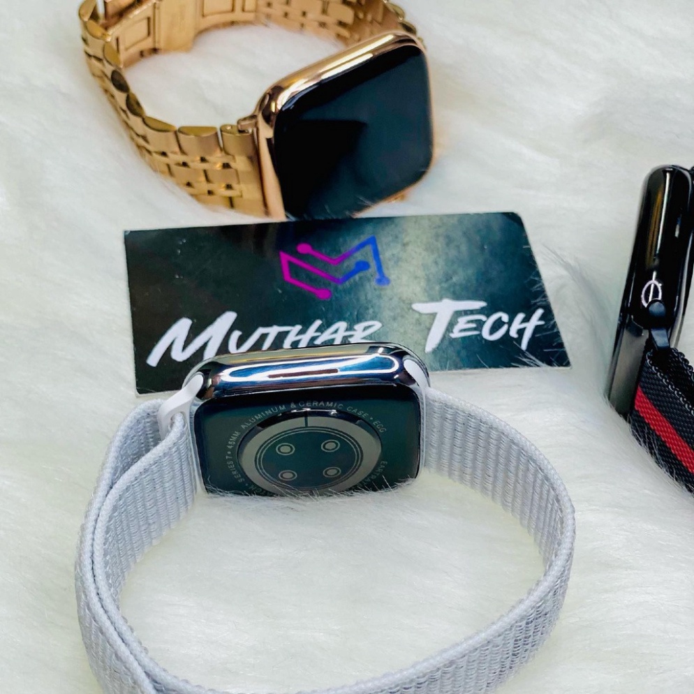 Đồng Hồ Thông Minh HX7 Plus Chống Nước smart watch chống nước - Đo Nhịp Tim - Siêu Tràn Viền Cân - Trợ Lý Ảo