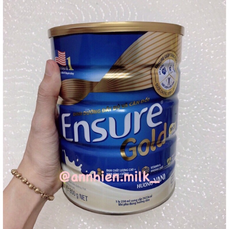 Sữa Ensure gold (hương vani) - lon 400g/850g