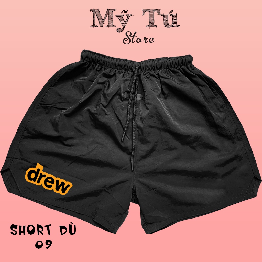 Quần Short Dù Nhăn ESSENTIALS 09 Drew - Mỹ Tú Store
