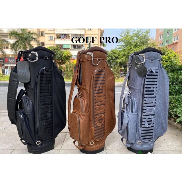 Túi gậy golf đựng 14 - 16 gậy OUUL da hươu độc lạ và sang trọng cao cấp shop GOLF PRO TM033