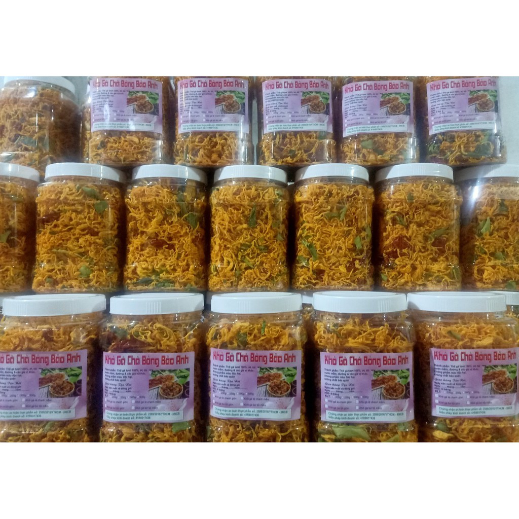 1kg khô gà lá chanh