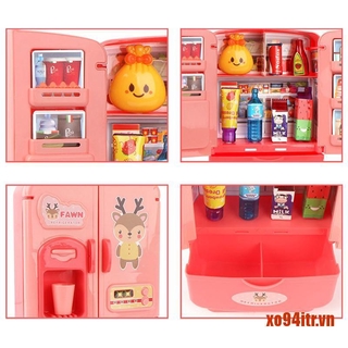 Tủ Lạnh Đồ Chơi Mini 1 Bộ Cho Bé