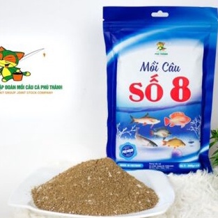 Mồi Câu Số 8 Phú Thành 300g/gói - Mồi Câu Cá Phú Thành