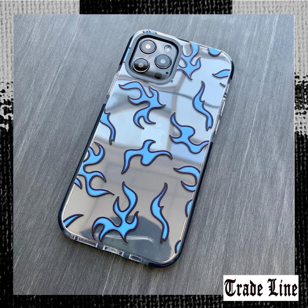 Ốp điện thoại tpu mềm trong suốt chống sốc viền đen cho iPhone 13 12 11 pro max xs max xr 6s 8 7 plus