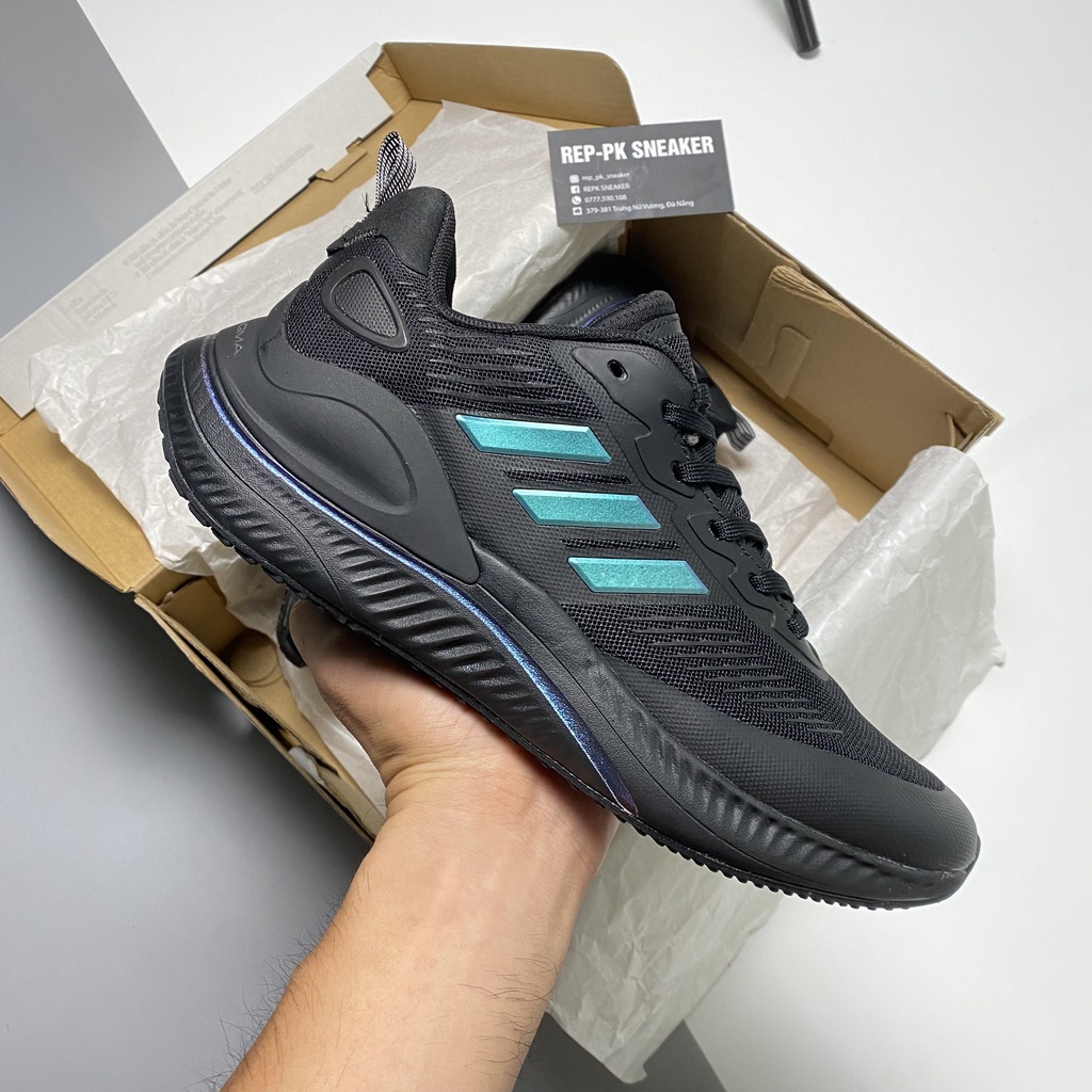 Giày chạy bộ Alphamagma Core Black Green (Alpha Đen Xanh) - REPK Sneaker | Phiên bản 1:1 chuẩn